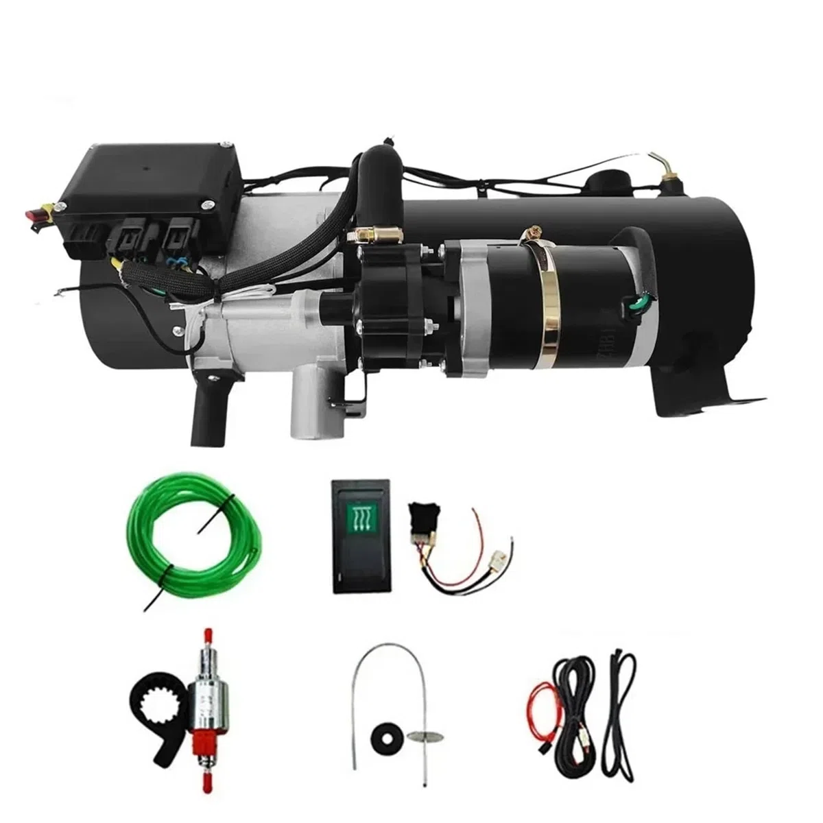 Diesel Lufterhitzer Auto-Vorwärmer Dieselheizung 12V/24V 10kw Wasserheizung Auto-Kraftstoffheizung Fahrzeug-Wärmeinstallation Heizkessel(12V)