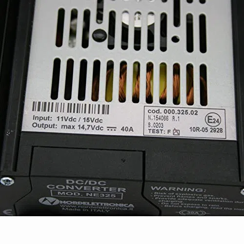 Nordelettronica 12 Volt Batterie Ladebooster 40 A NE325 Wohnmobil Reisemobil Caravan Boot