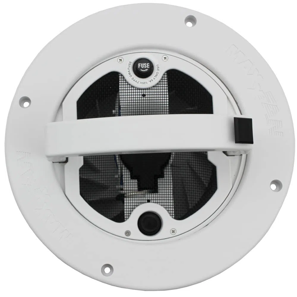 pro-Styling MAXXFAN Dome 12 Volt Lüfter Ventilator Dachlüfter Seitenwandlüfter Pilzlüfter Wohnwagen Wohnmobil Caravan Boot Sanitär schwarz