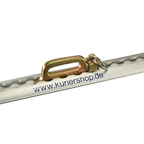 Vierfach-Airline-Fitting, Vierfachendbeschlag mit Ring, Bruchlast 5000 daN im 10er Set