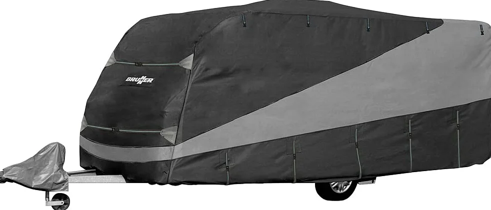 Brunner Wohnwagen Schutzhülle Caravan Cover 12M Abdeckplane Abdeckung 600-650 cm
