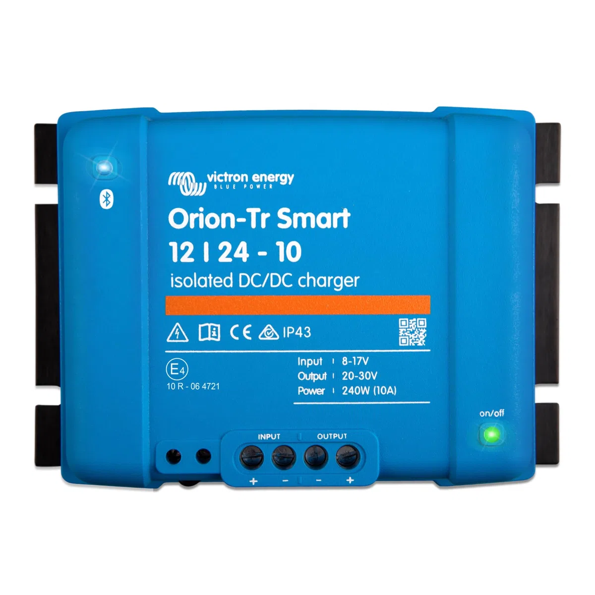 Victron Energy Orion-Tr Smart DC-DC Ladebooster (Bluetooth) - 12/24V, 10 Amp, 240-Watt - Batterie Ladegerät für Doppelbatteriesysteme - Isoliert