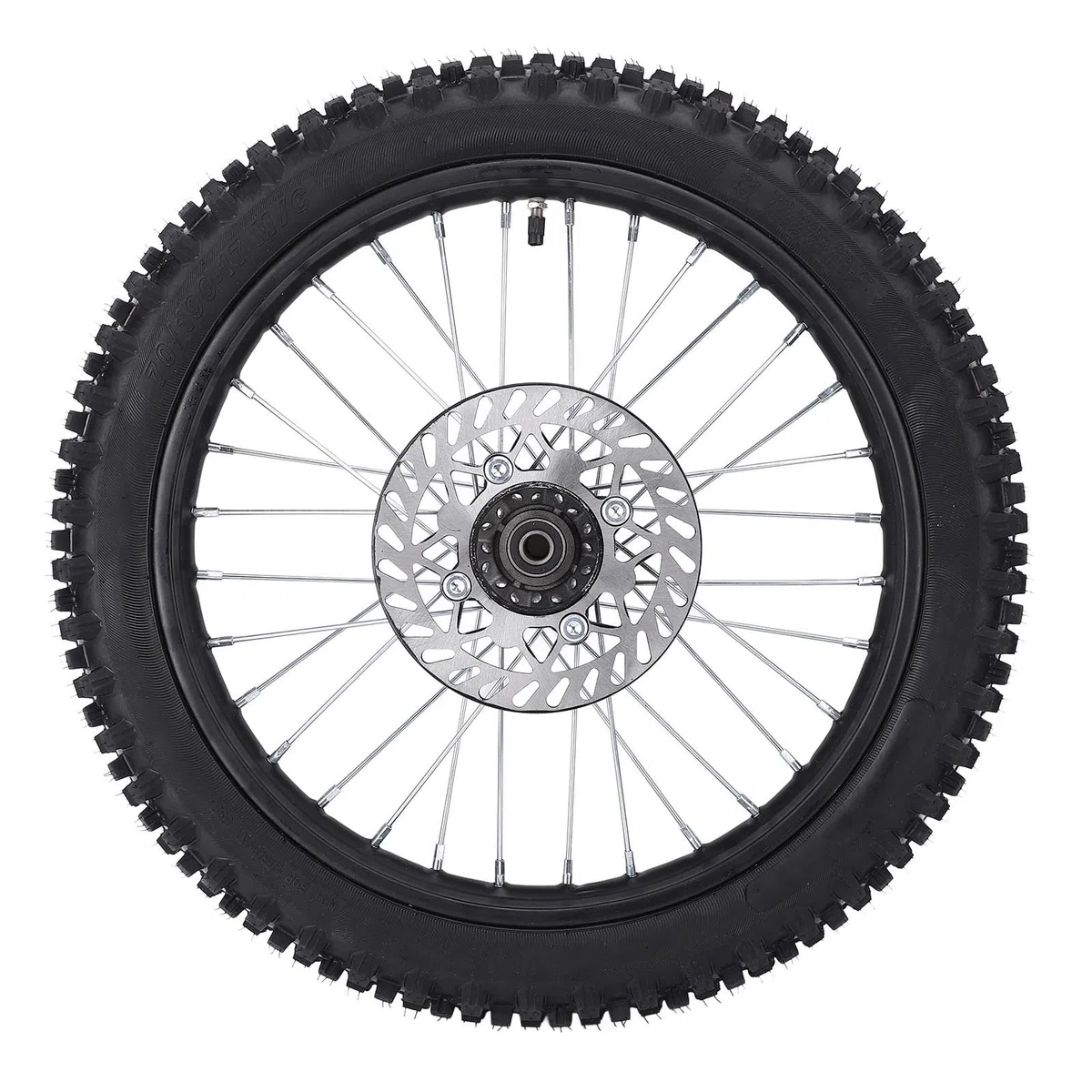 17 Zoll Vorderrad Montage 70/100 2,75-17 Reifen Innenrohr 15mm Felge Achse Bremsscheibe Pit Dirt Bike