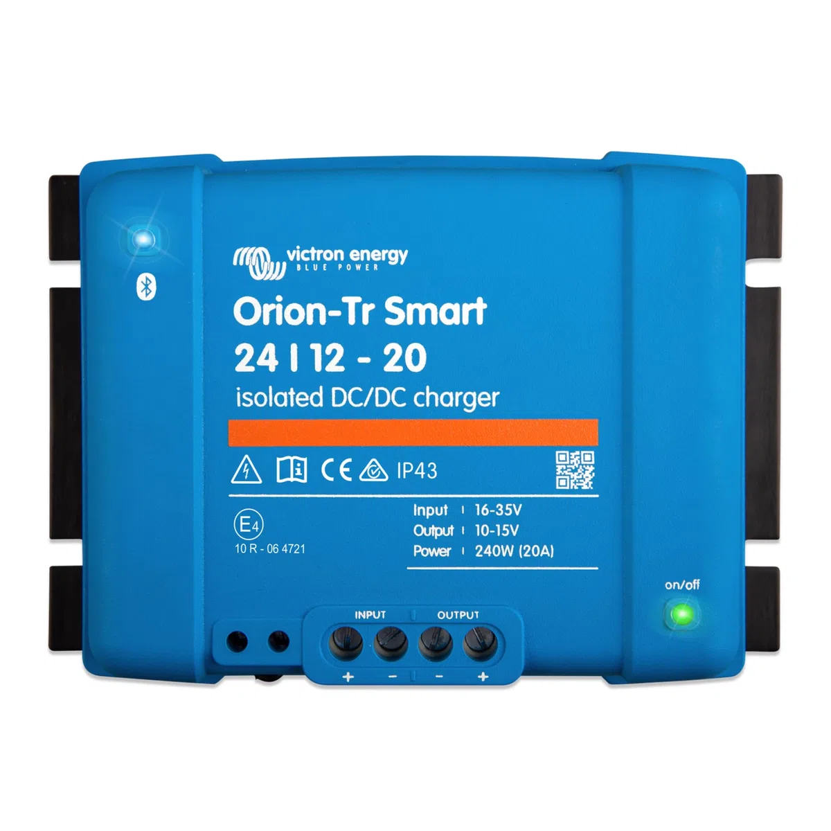 Victron Energy Orion-Tr Smart DC-DC Ladebooster (Bluetooth) - 24/12V, 20 Amp, 240-Watt - Batterie Ladegerät für Doppelbatteriesysteme - Isoliert