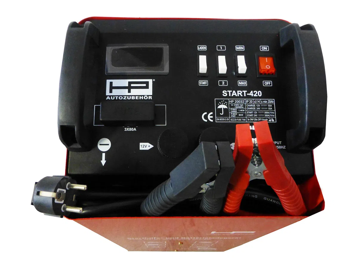Lader+Starter 30 A-12/24V