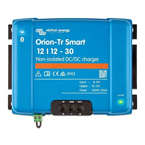 Victron Orion Smart 30 A 12 V DC-auf-DC-Ladegerät mit Bluetooth-Konnektivität