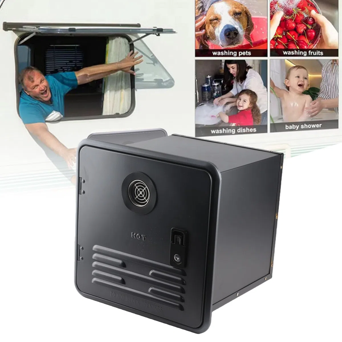 Tankless RV Water Heater 61000BTU/H High Efficiency Instant