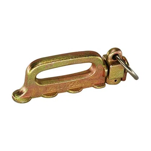 Vierfach-Airline-Fitting, Vierfachendbeschlag mit Ring, Bruchlast 5000 daN im 10er Set