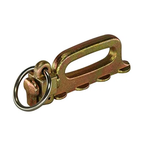Vierfach-Airline-Fitting, Vierfachendbeschlag mit Ring, Bruchlast 5000 daN im 10er Set