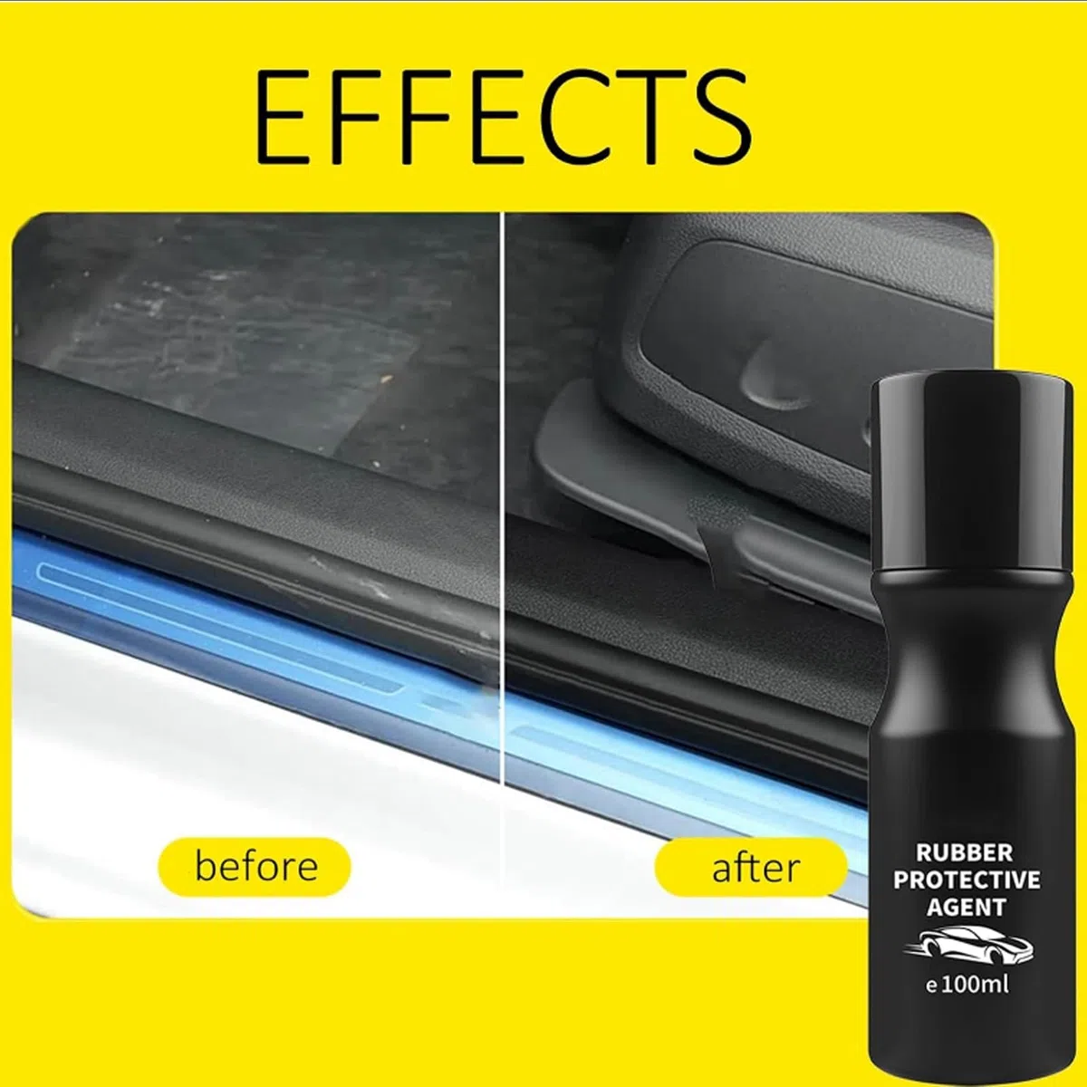 Generisch Gummi Pflege Stift, Gummipflege, Gummipflege Auto Dichtung, Gummipflegestift, Car Rubber Seal Protectant Für Schiebedach-, Tür-, Fenster- Und Kofferraumdichtungen | Gummipflegestift, Car Rubber Seal Protectant Für Schiebedach-, Tür-, Fenster- Un