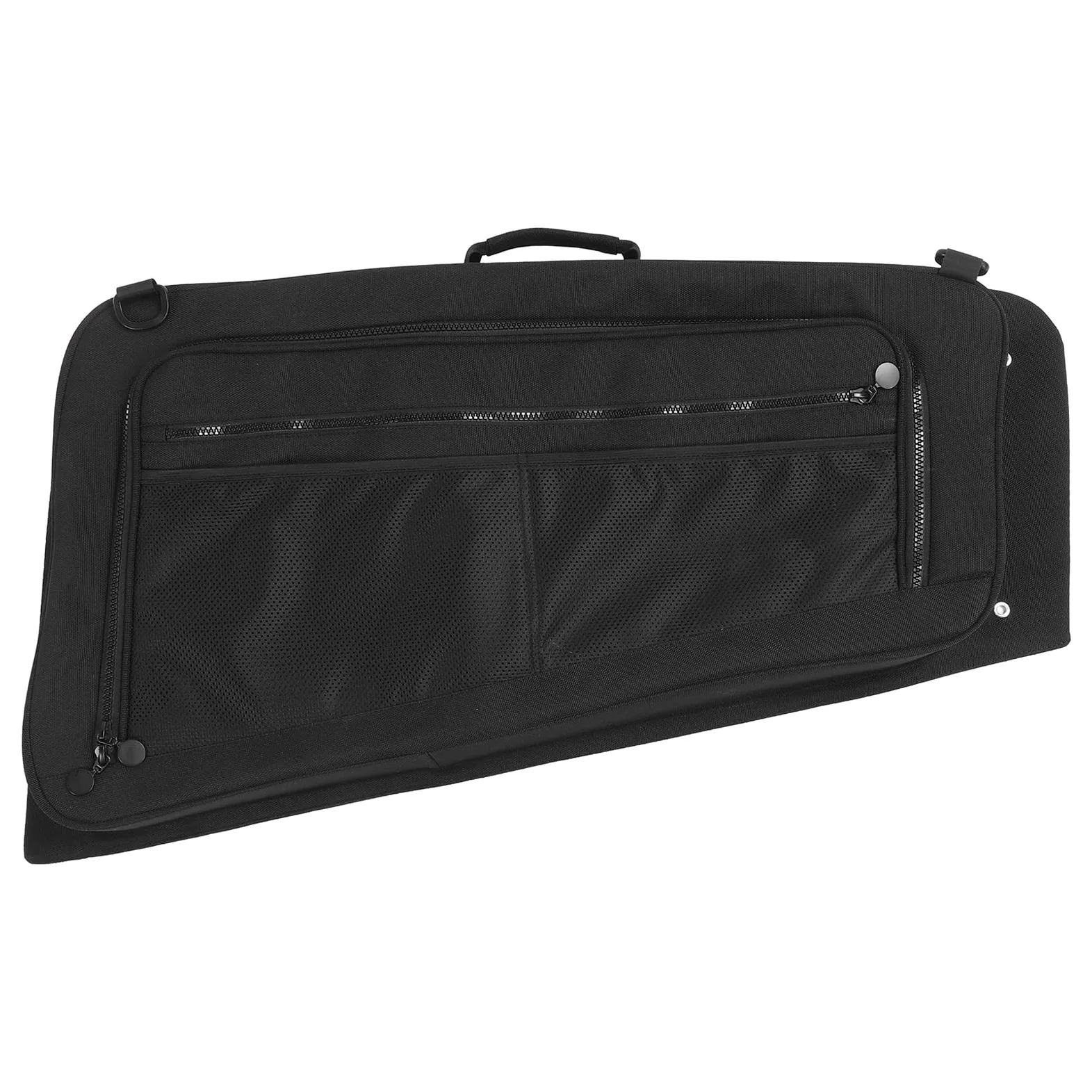 Aufbewahrungstasche für die Heckscheibe, 1200D Oxford-Stoff, Multifunktionaler Auto-Innenraum-Organizer mit Starken Saugnäpfen, Ideal für Camping und Unterwegs (Fenster hinten rechts)