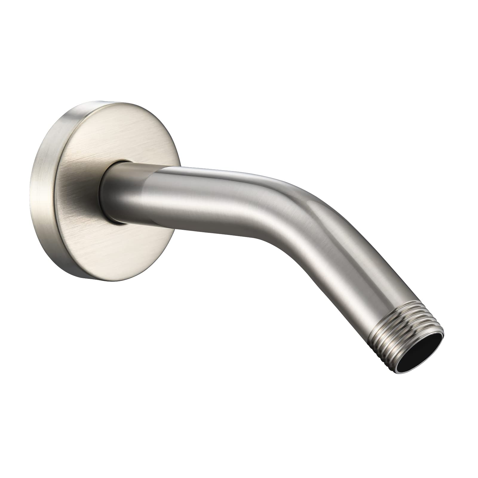 Sleek 6-Inch Stainless Steel Shower Arm