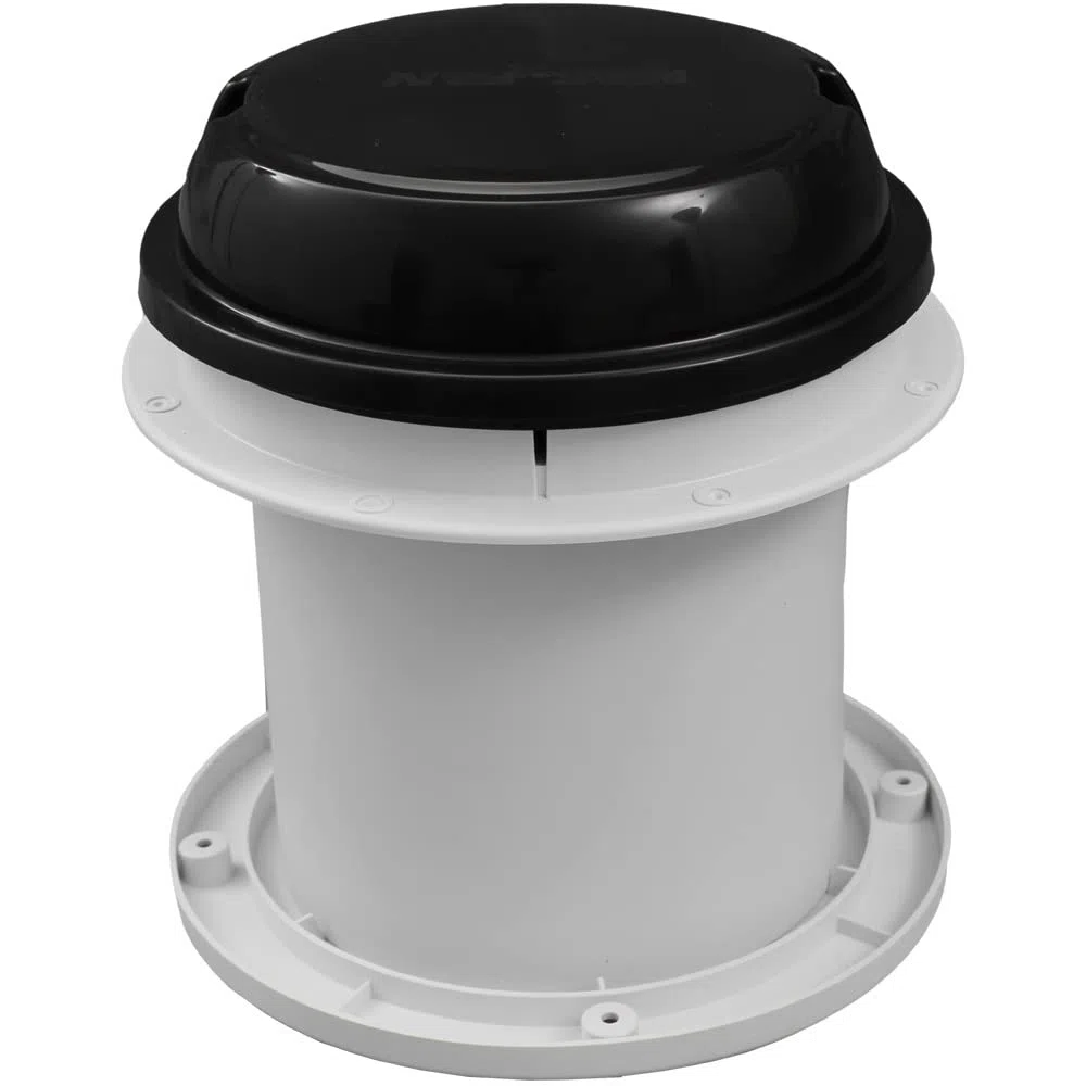 pro-Styling MAXXFAN Dome 12 Volt Lüfter Ventilator Dachlüfter Seitenwandlüfter Pilzlüfter Wohnwagen Wohnmobil Caravan Boot Sanitär schwarz